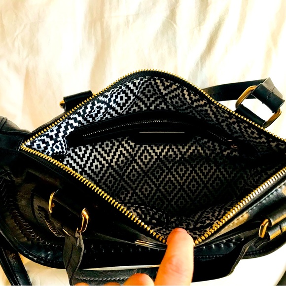 Madison West Vegan Leather Crossbody Bag - Picture 9 of 10